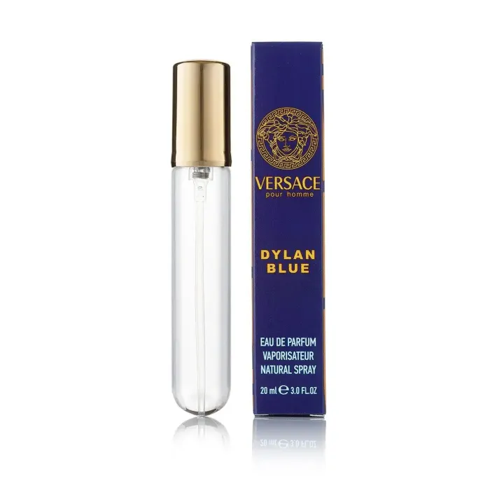 Чоловічий міні парфум спрей Versace Pour Homme Dylan Blue - 20 мл