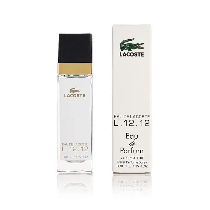 Міні-парфум чоловічий Lacoste Eau De L. 12.12 Blanc ( 40 мл)